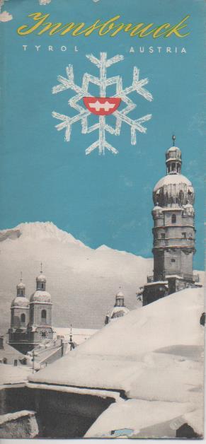 Varios E00439: Folleto de Insbruck, Tyrol (Austria)