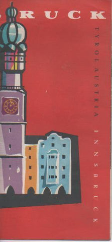 Varios E00440: Folleto Innsbruck , Tyrol (Austria)