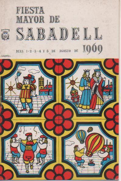Varios E00519: Programa de Fiesta Mayor 1969