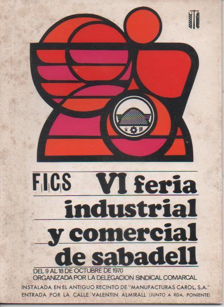 Varios E00568: VI Feria Industrial y Comercial de Sabadell 1970