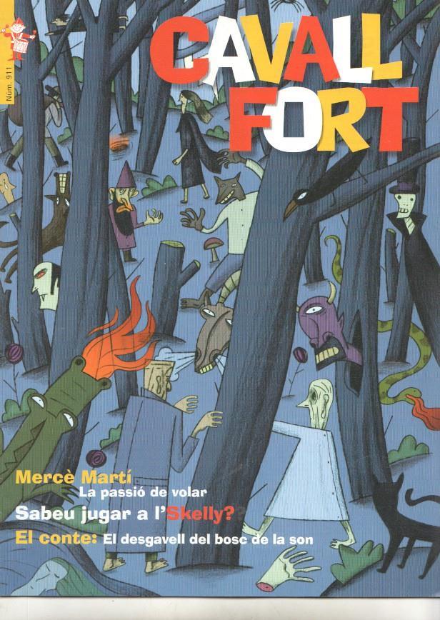 Revista: Cavall Fort num 911, jul 2000 - Mercè Martí, aviadora