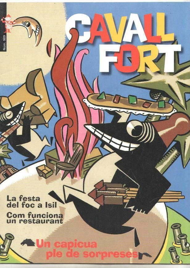 Revista: Cavall Fort num 909, maig 2000 - La festa del foc a Isil