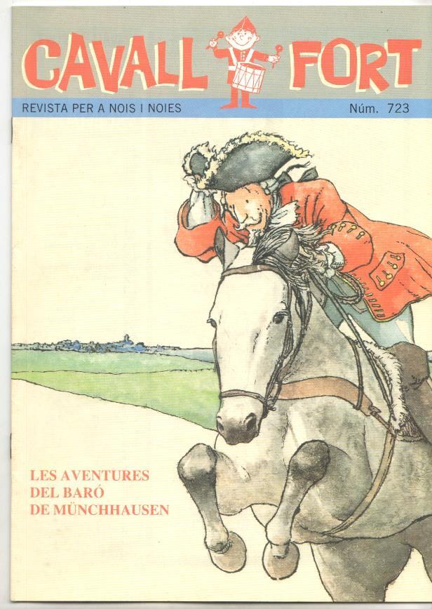 Revista: Cavall Fort num 723, setembre 1992 - Les aventures del baró de Münchhausen