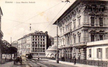 POSTAL PV08631: Corso Amedeo Podesta, Genova