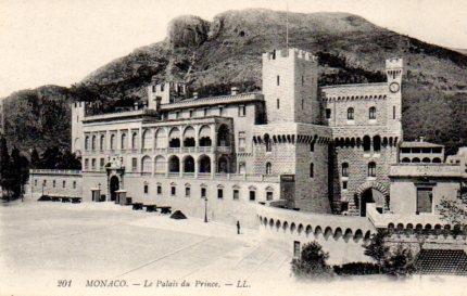 POSTAL PV08670: Le Palais du Prince, Monaco