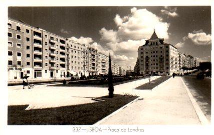 POSTAL PV08651: Praça de Londres, Lisboa