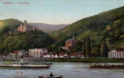 POSTAL PV08616: Capellen m. Stolzenfels