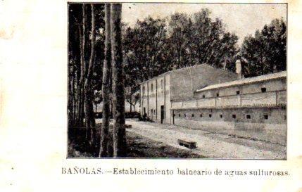 POSTAL PV08567: Establecimiento balneario de aguas sulfurosas, Bañolas