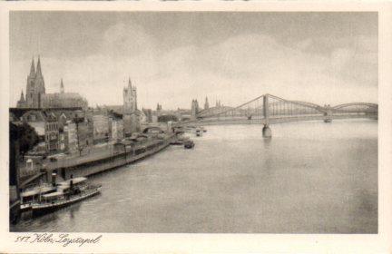 POSTAL PV08586: Leystapel, Koln