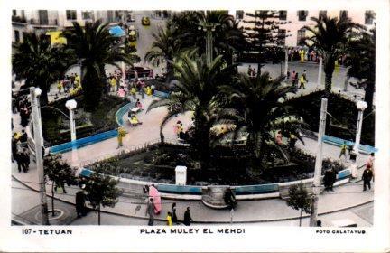 POSTAL PV08592: Plaza Muley El Mehdi, Tetuan