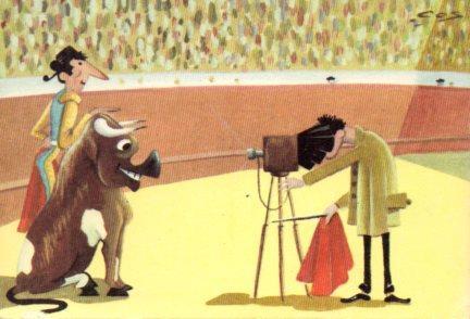 POSTAL PV08753: Colección Comico Taurina ilustrada por Cesc. 2