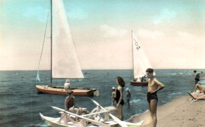 POSTAL PV08744: Spiaggia, Marina di Pietrasanta