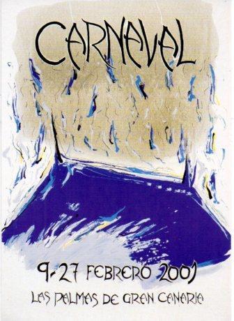 POSTAL PV08800: Carnaval de Las Palmas febrero 2001