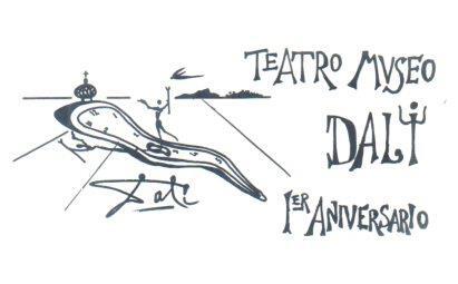 POSTAL PV08743: 1er Aniversario Teatro Museo Dali