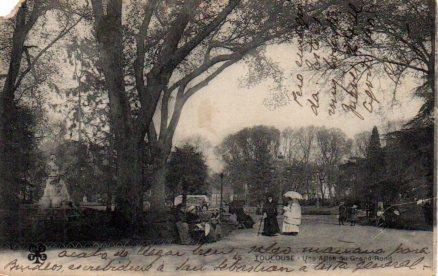 POSTAL PV08706: Une Allee du Grand Rond, Toulouse