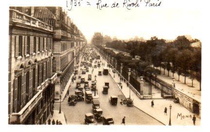 POSTAL PV08693: Rue de Rivoli, Paris