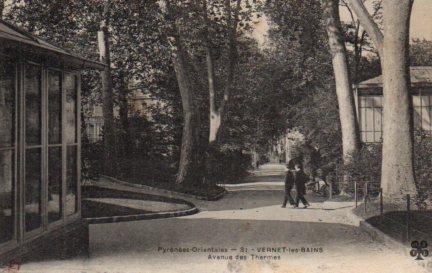 POSTAL PV08683: Avenue des Thermes, Vernet-les-Bains