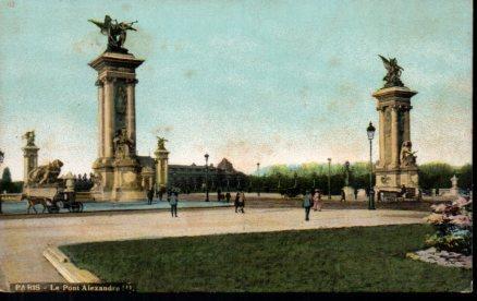 POSTAL PV08712: Le Pont Alexandre III, Paris