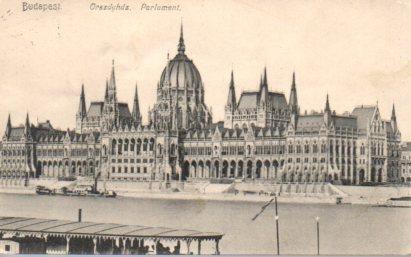 POSTAL PV08736: Parlament of Budapest