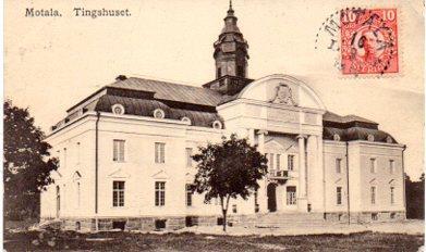 POSTAL PV08725: Tingshuet, Motala