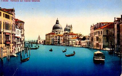 POSTAL PV08394: Venezia sul Canal Grande