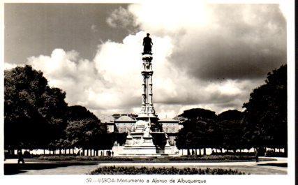 POSTAL PV08393: Monumento a Afonso de Albuquerque, Lisboa