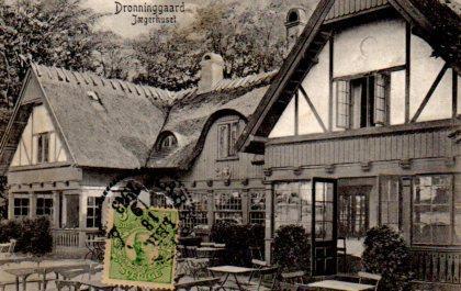 POSTAL PV08378: Dronninggaard Jaegerhuset