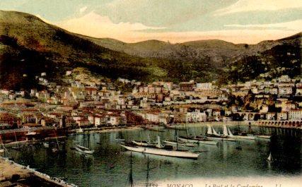 POSTAL PV08399: Monaco, Le part et la Condamina
