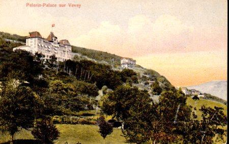 POSTAL PV08424: Pelerin-Palace sur Vevey