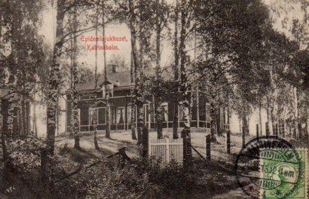 POSTAL PV08413: Epidemisjukhuset, Katrineholm