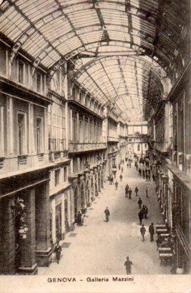 POSTAL PV08330: Galleria Mazzini, Genova