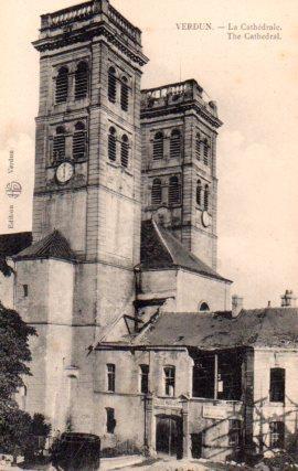 POSTAL PV08320: La Cathedrale, Verdun