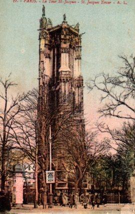 POSTAL PV08317: Vie La Tour St- Jacques, Paris