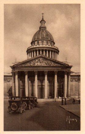POSTAL PV08366: Le Pantheon, Paris