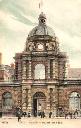 POSTAL PV08358: Palais du Senat, Paris