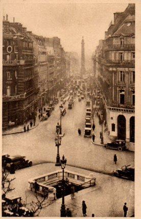 POSTAL PV08352: Rue de la Paix, Paris