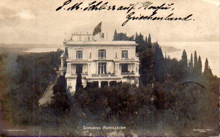 POSTAL PV08510: Schloss Achilleion