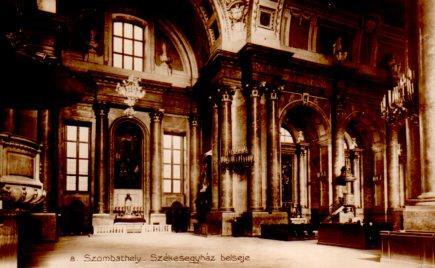 POSTAL PV08506: Szakesegyhaz belseje, Szombathely
