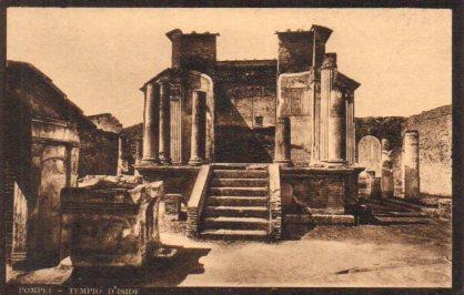 POSTAL PV08551: Pompei, Tempio d'Iside