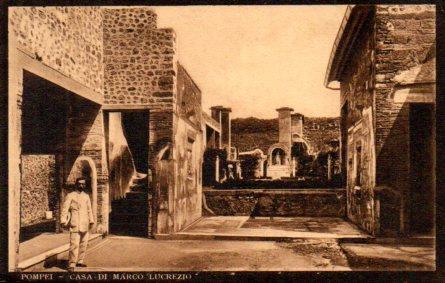 POSTAL PV08444: Casa di Marco Lucrezio, Pompei