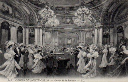 POSTAL PV08468: Casino de Monte Carlo. Autor de la Roulette
