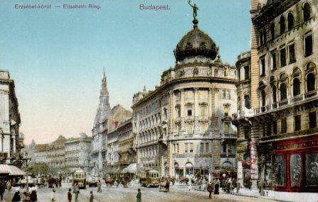 POSTAL PV08477: Elisabeth Ring, Budapest