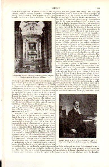 LAMINA V29053: Retrato del rey Alfonso XIII por Elias Salaverria
