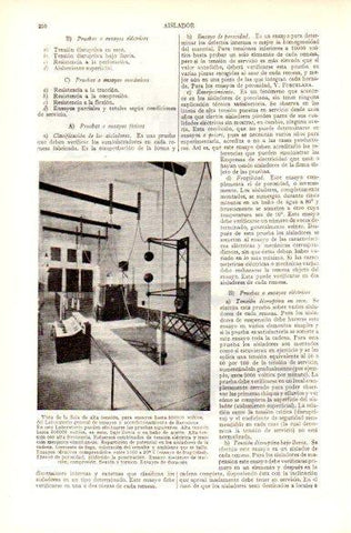 LAMINA V29032: Sala de alta tension Laboratorio de ensayos de Barcelona