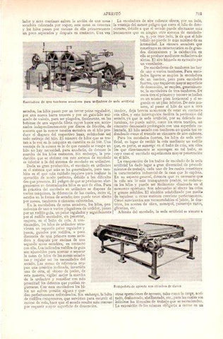 LAMINA V29075: Rompedora de apresto con cilindros de clavos