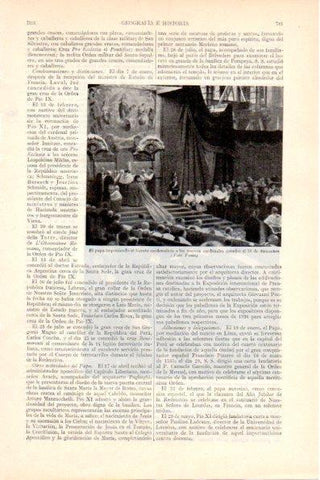 LAMINA V28973: El Papa imponiendo el birrete a los nuevos cardenades 16 diciembre 1935