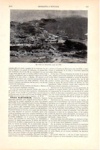 LAMINA V28974: Bahia de Albucemas antes de 1925