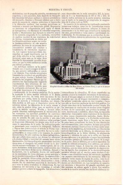 LAMINA V28982: Mayor hospital del mundo en Nueva York