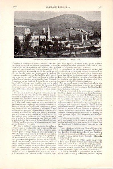 LAMINA V28961: Panorama del santuario de Andacollo