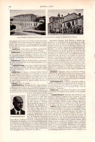 LAMINA V29198: Estacion de ferrocarril y Ayuntamiento en Arona